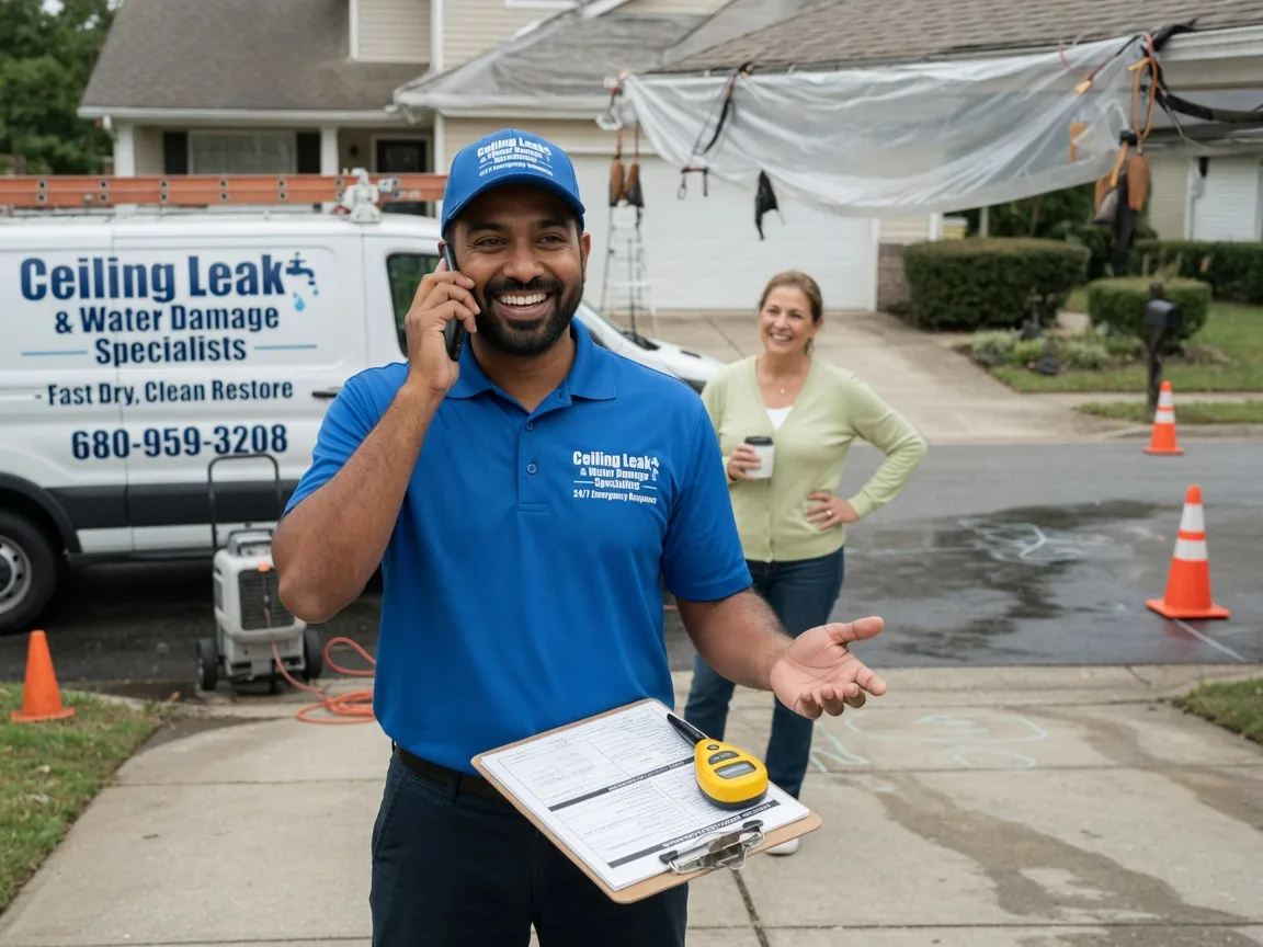 Ceiling Leak Cleanup Georgetown, PA FAQs